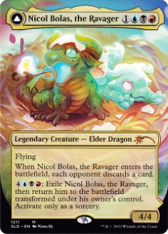 Nicol Bolas, the Ravager // Nicol Bolas, the Arisen Secret Lair Drop - From Brute to Cute